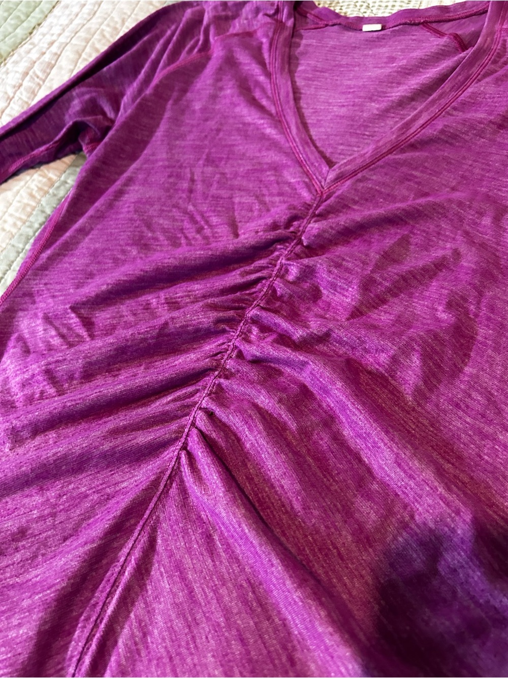 Lululemon Ruched Top